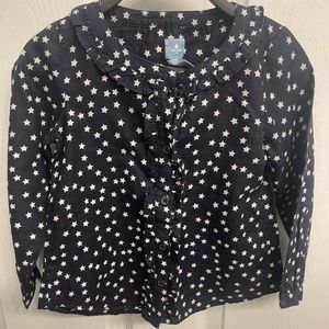 Gap toddler girl button down shirt